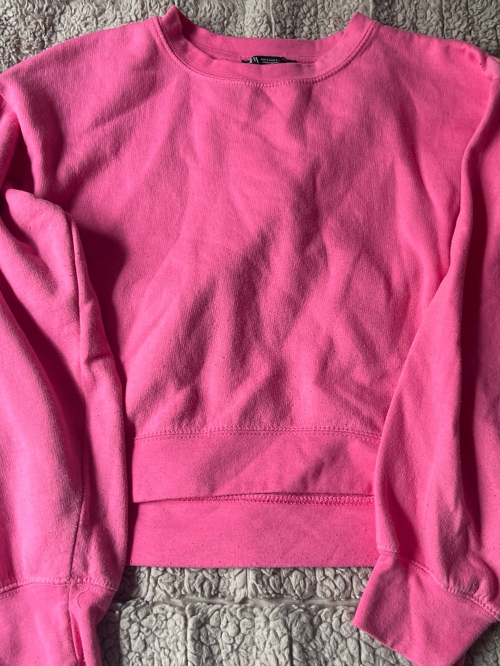Pink Zara crewneck